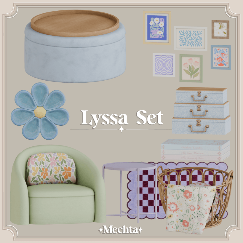 Галерея мода Набор для гостиной Lyssa Set #1